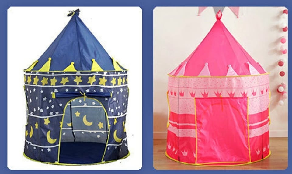 New Kids Play Tent Teepee Princess Castle Playhouse - photo 2