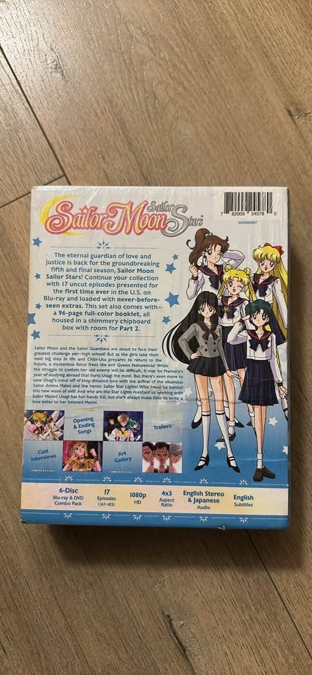 Sailor Moon Blu-ray+DVD Season 5 Part 2 + Booklet - photo 3