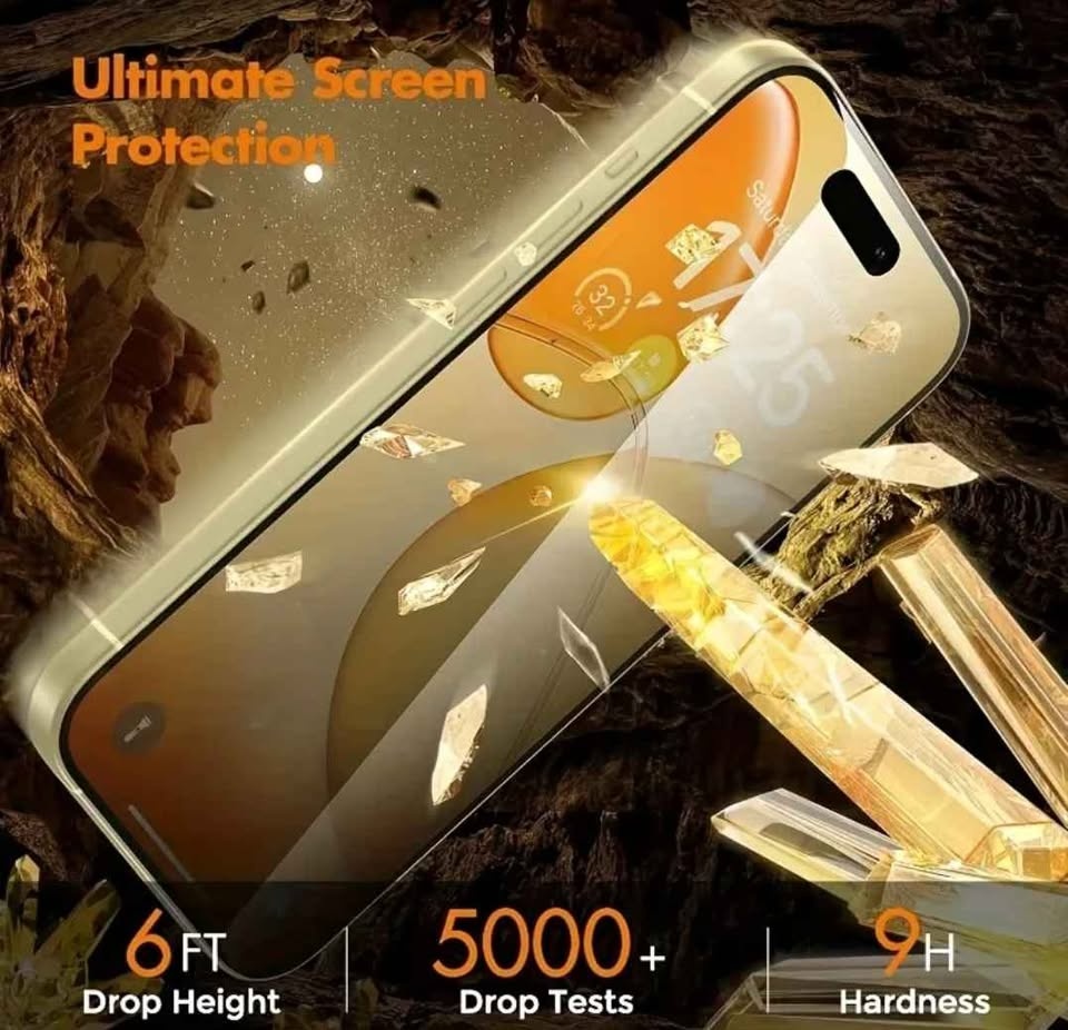 Full Cover Privacy Glass for iPhone 17 Pro/Pro Max - photo 3
