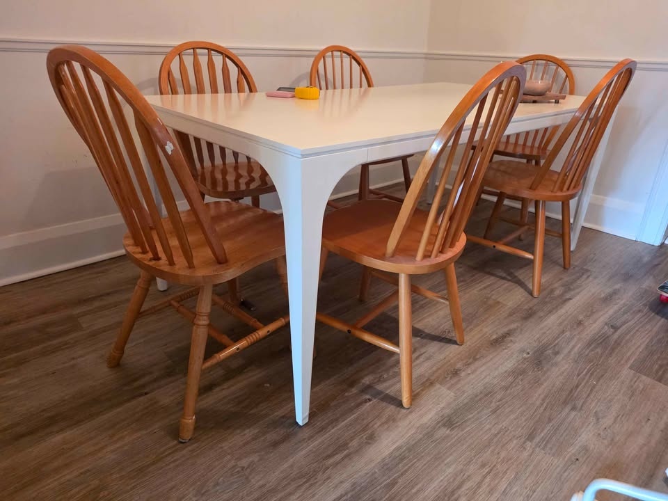 6 Wooden Chairs - photo 2