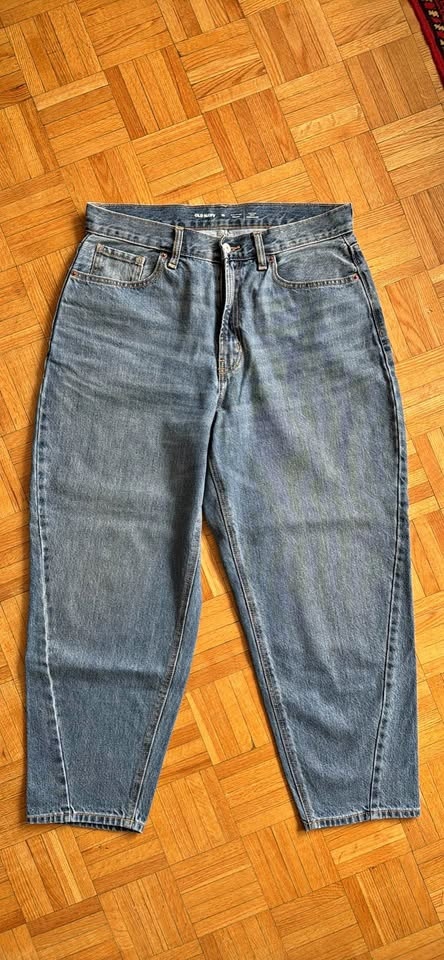 Barrel fit jeans
