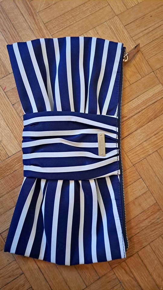 Kate Spade silka bow clutch purse