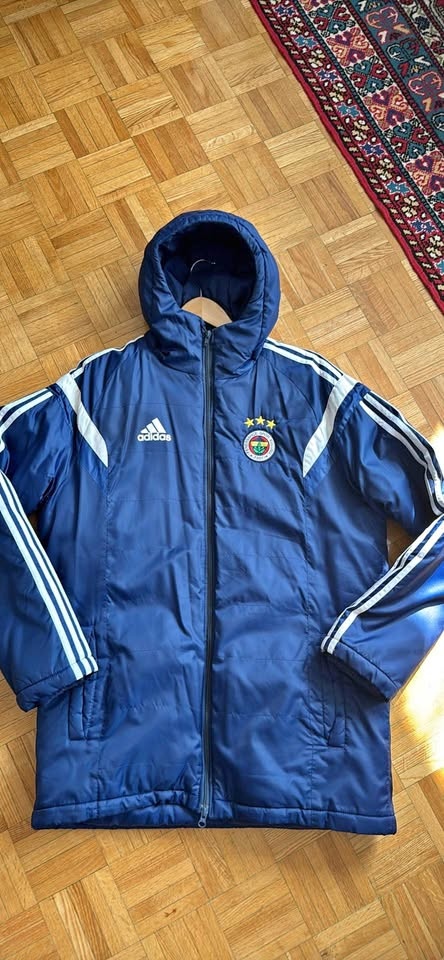 Adidas Fenerbahçe Football Club Puffer Jacket Size M