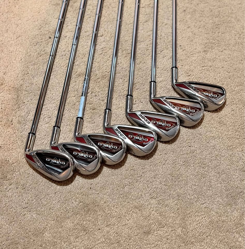 Callaway Diablo Edge Iron Set (4-A) Uniflex Steel Shafts