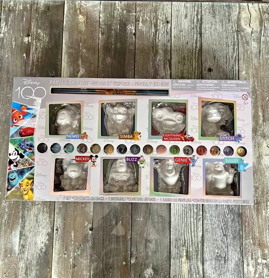 Disney 100th Anniversary Paint & Display Figure Set thumbnail