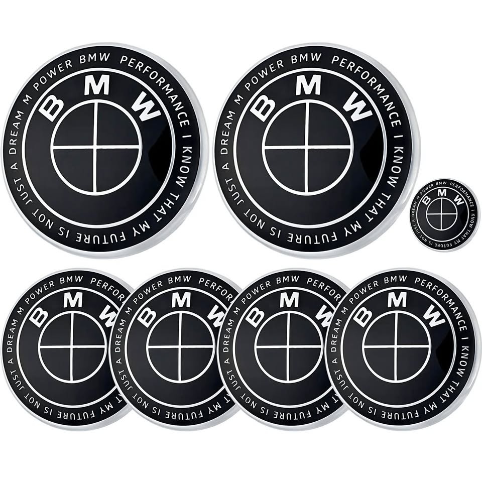 BMW Heritage Emblems Black Edition
