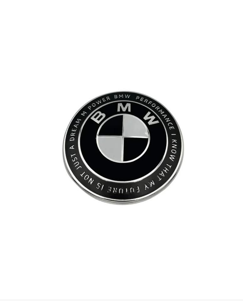 7 Piece Set BMW Heritage Black/White Emblems - photo 5