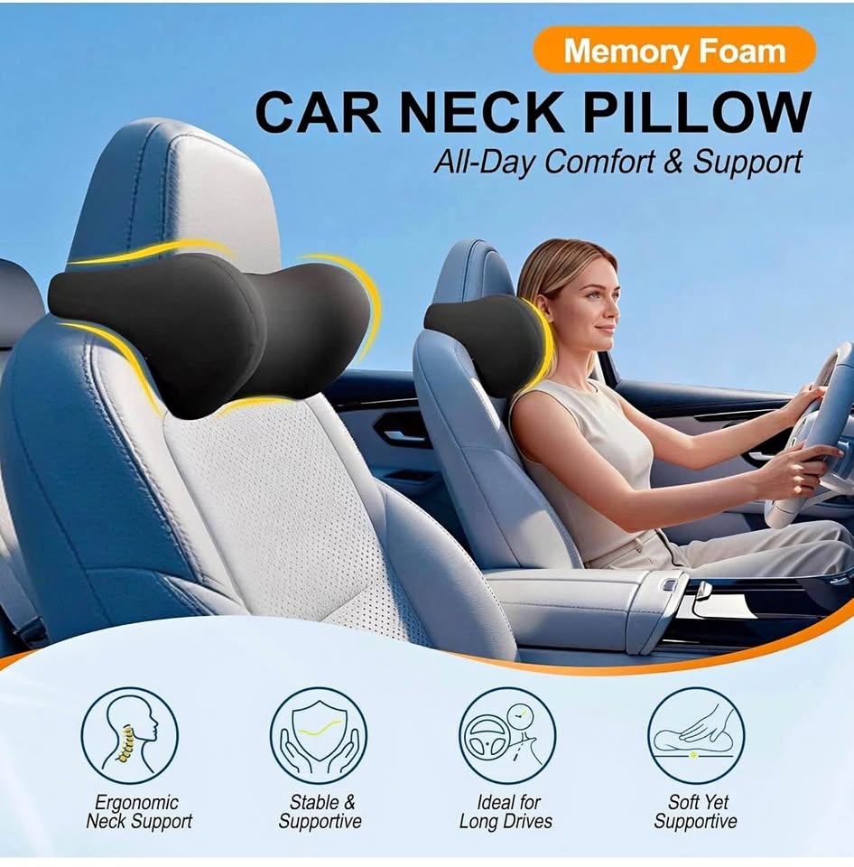 2-Pack Car Neck Pillow