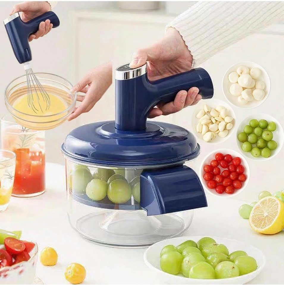 2-in-1 Automatic Peeler & Handheld Egg Beater - photo 2
