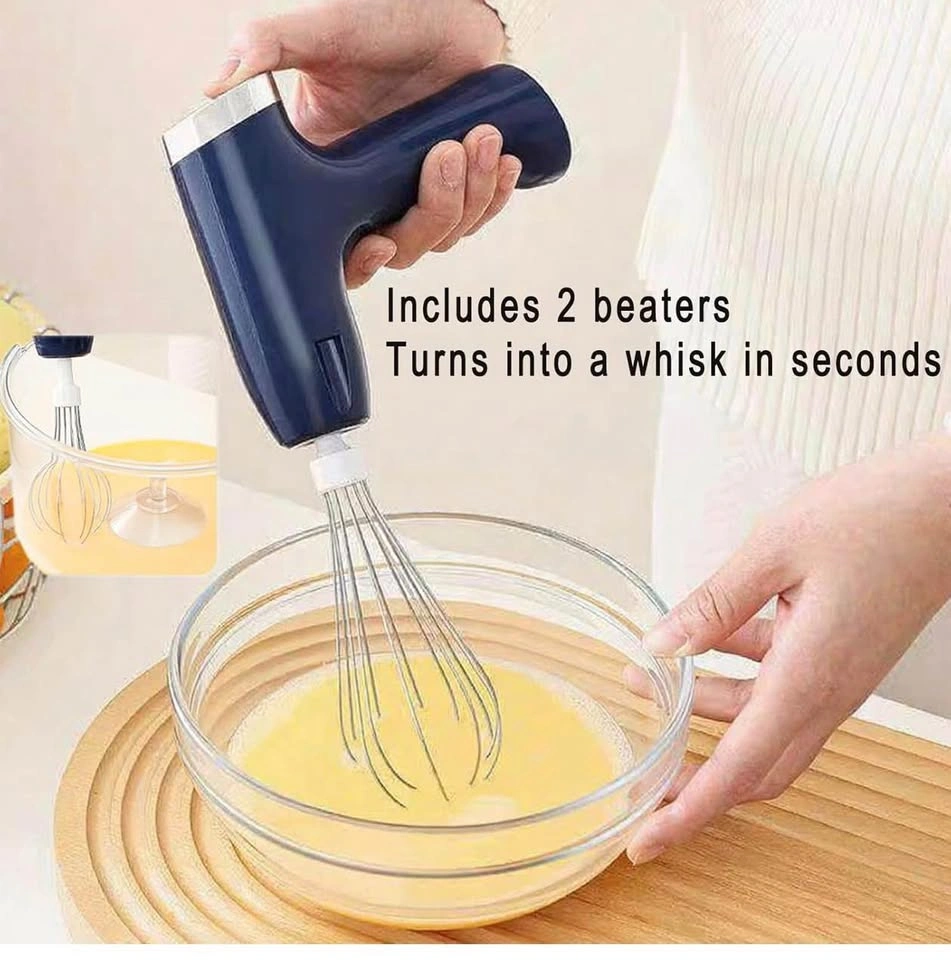2-in-1 Automatic Peeler & Handheld Egg Beater - photo 3