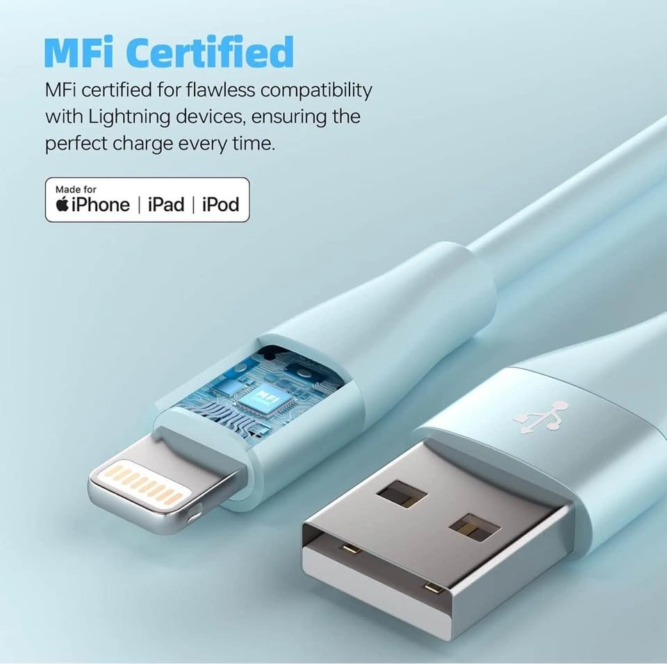 iPhone Charger 3-Pack 10FT MFi Certified Lightning Cables - photo 2