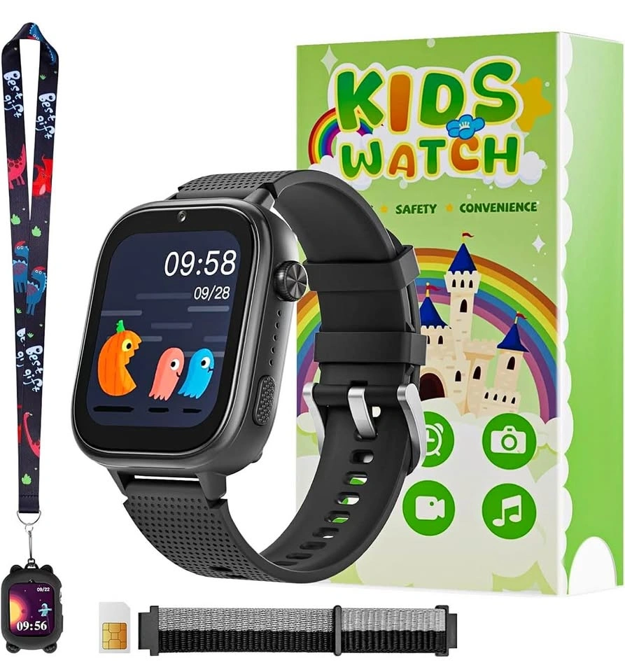 4G Kids Smart Watch with SIM Card, Games & Calling