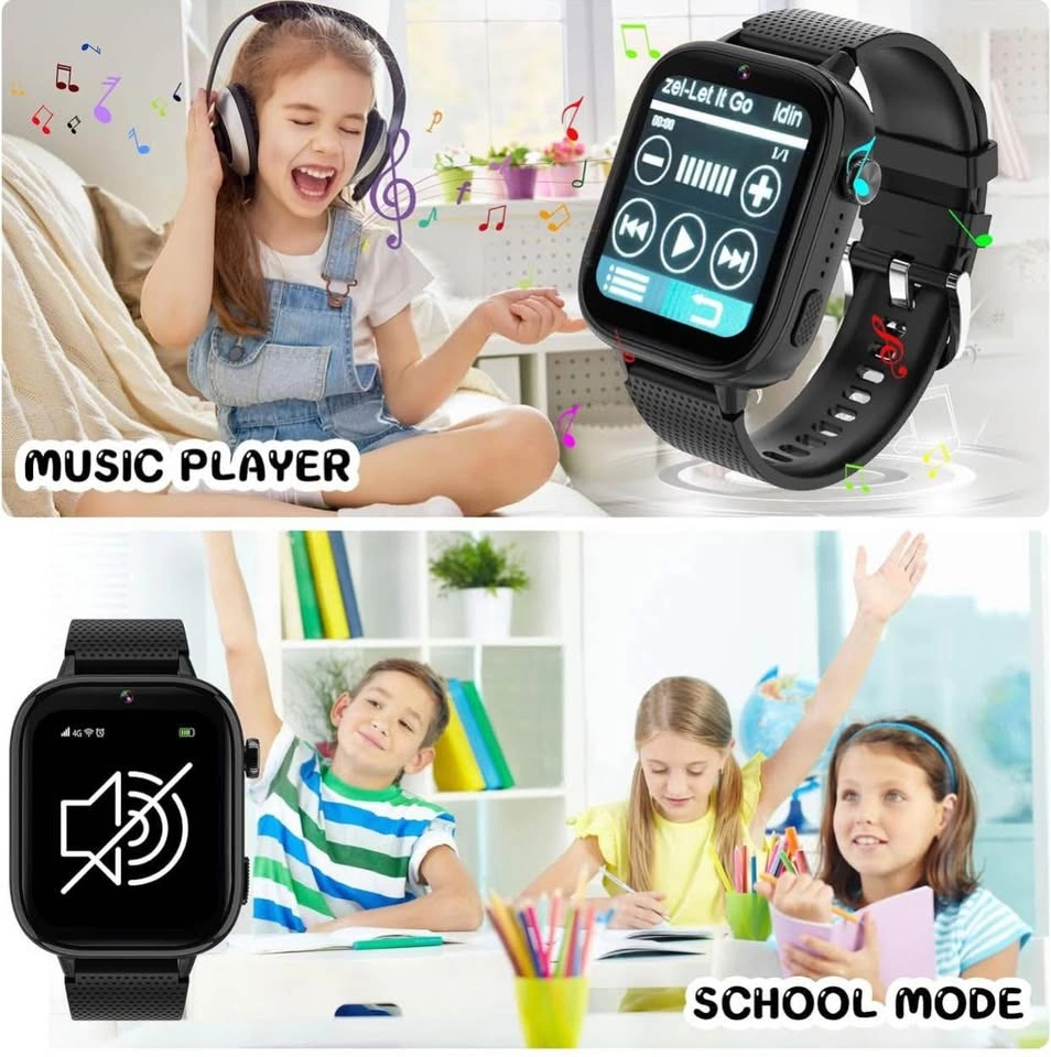 4G Kids Smart Watch with SIM Card, Games & Calling - photo 4