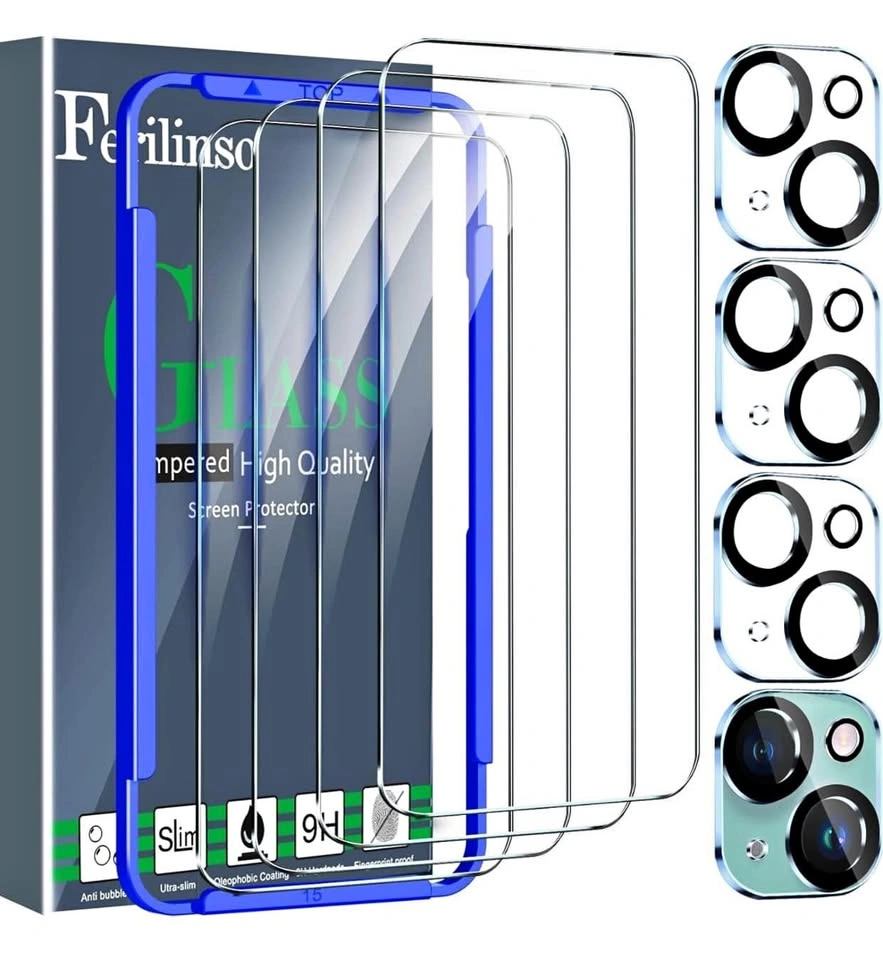 4 Pack Screen Protector for iPhone 15