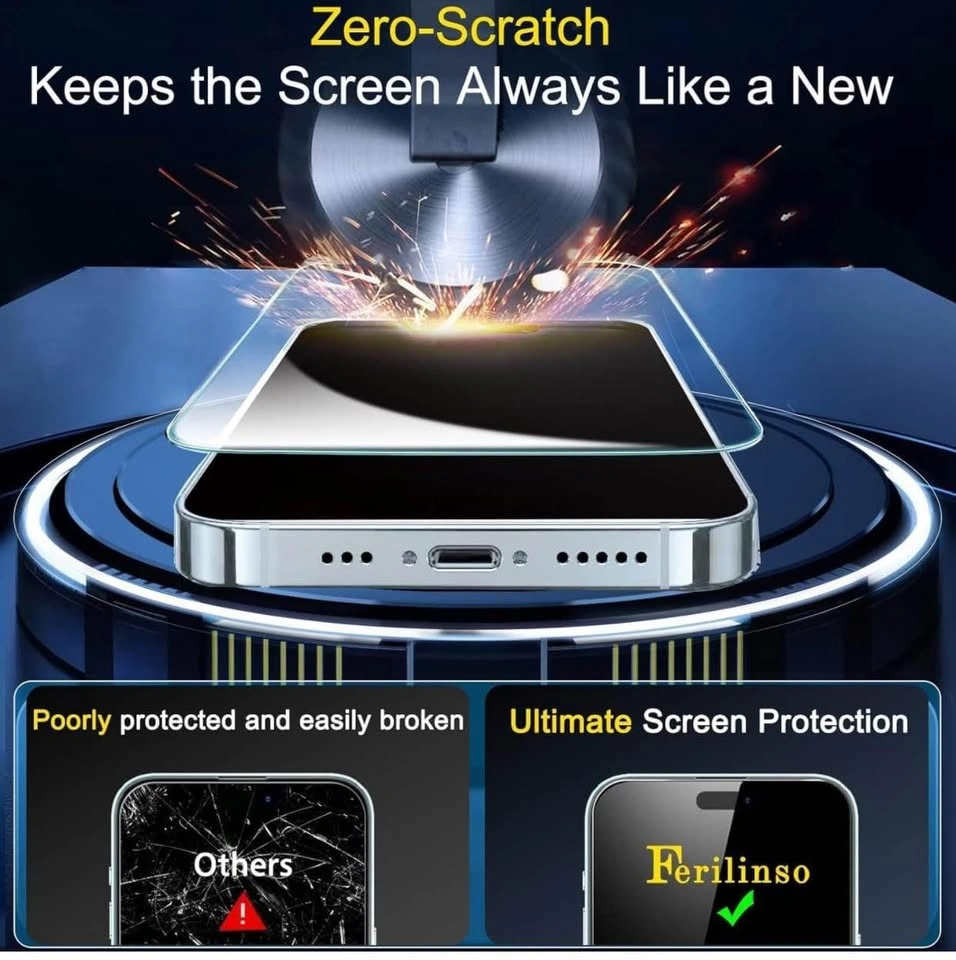 4 Pack Screen Protector for iPhone 15 - photo 4
