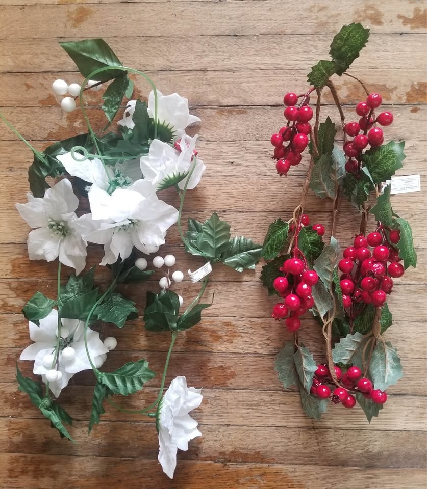 New! Assorted Holiday Christmas Garlands (never used) $8 for all - photo 2