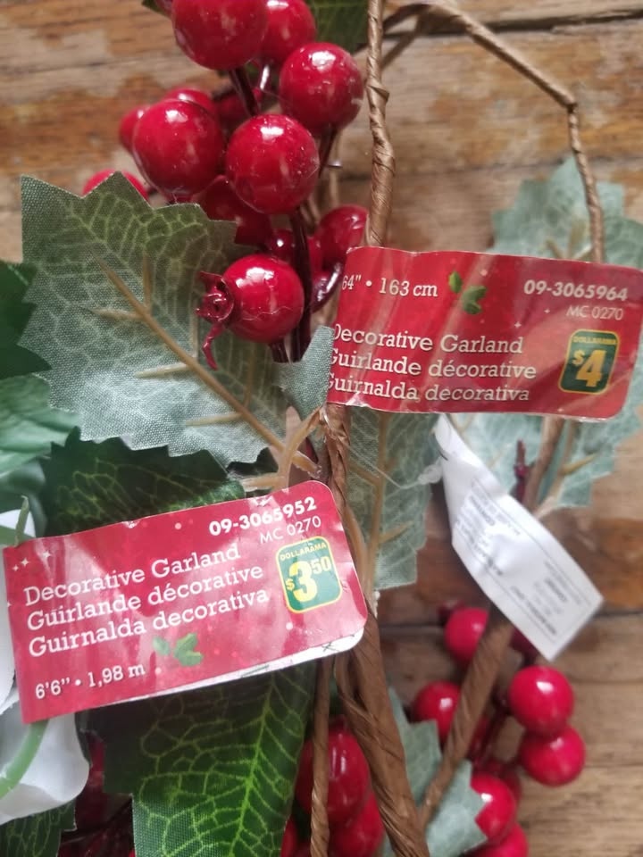 New! Assorted Holiday Christmas Garlands (never used) $8 for all - photo 4