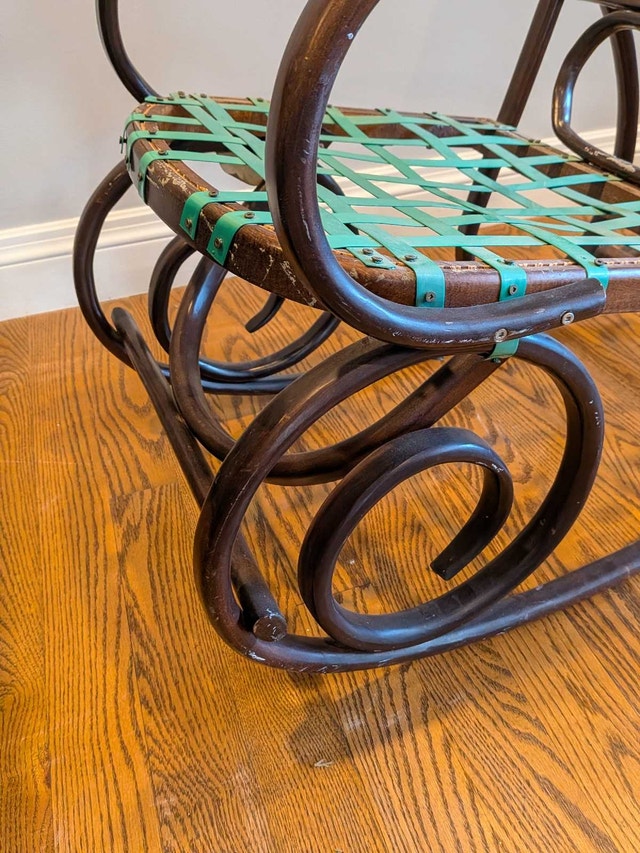 Cane / Wicker Rocking Chair - photo 5
