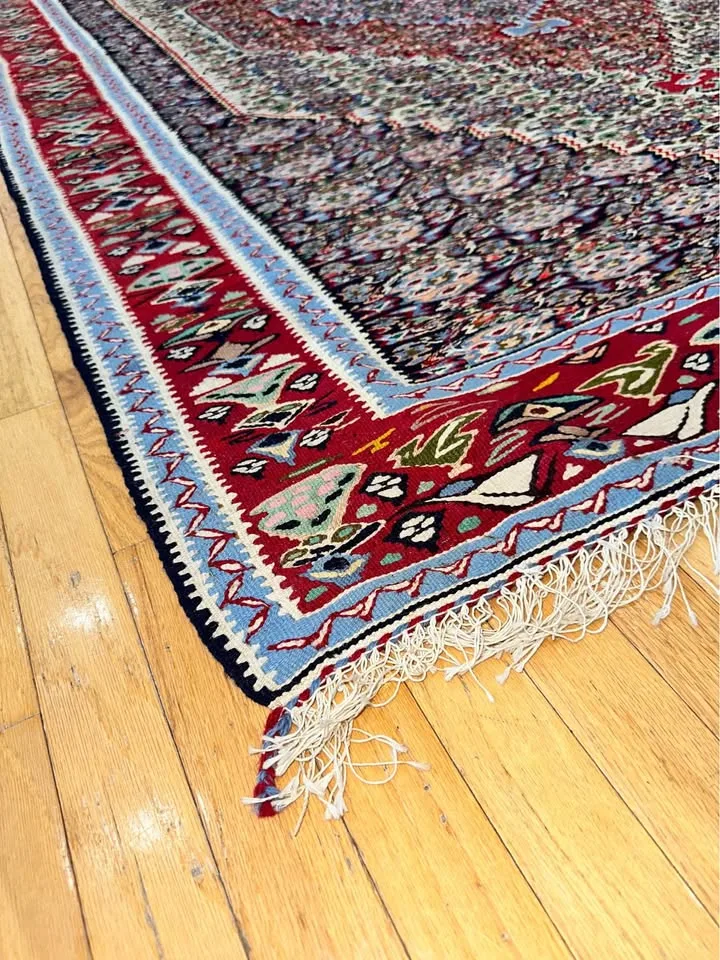Vintage Persian Carpet/Rug With Fringe - Never Used 🥕 image indicator(3)