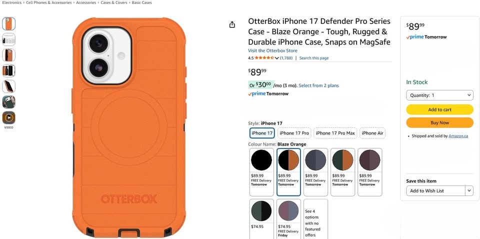 OtterBox iPhone 17 Defender Pro Case - photo 2