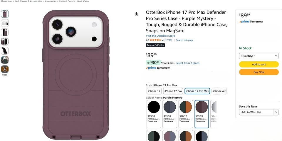 Otterbox Defender Pro (iPhone 17 Pro Max) - photo 2