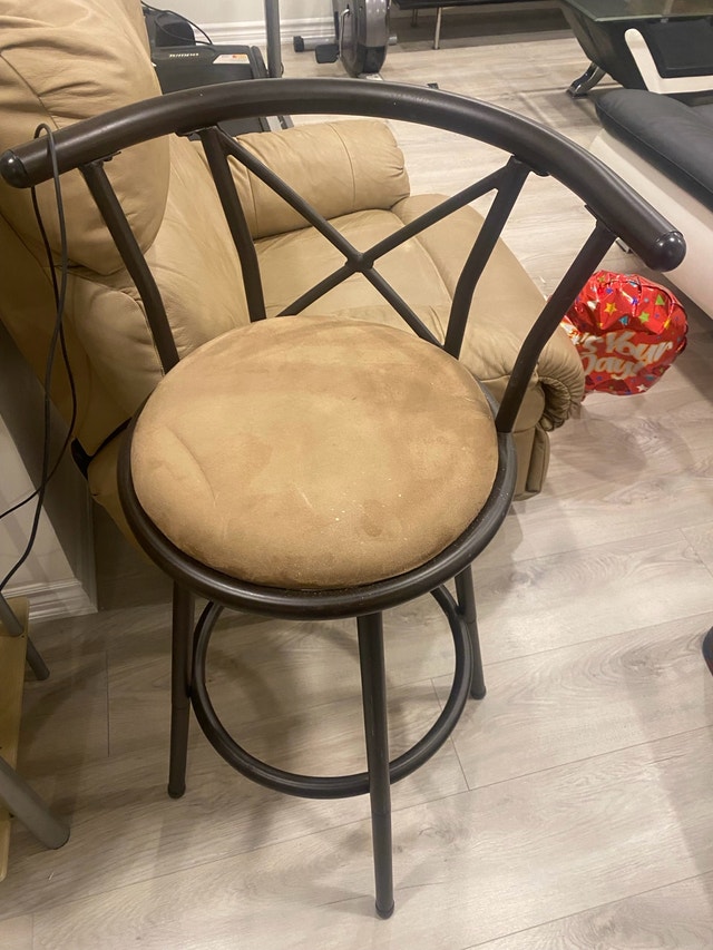 $30 Each Brown Metal Bar Stool OR BEST OFFER - photo 2
