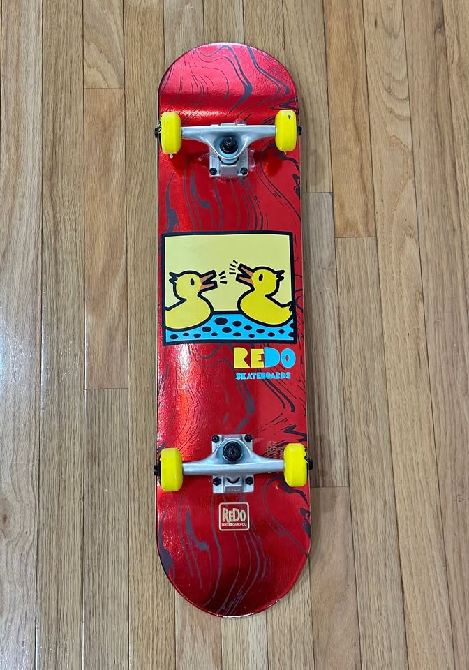 REDO Skateboard Co. Barking Ducks 7.75" Skateboard 🥕