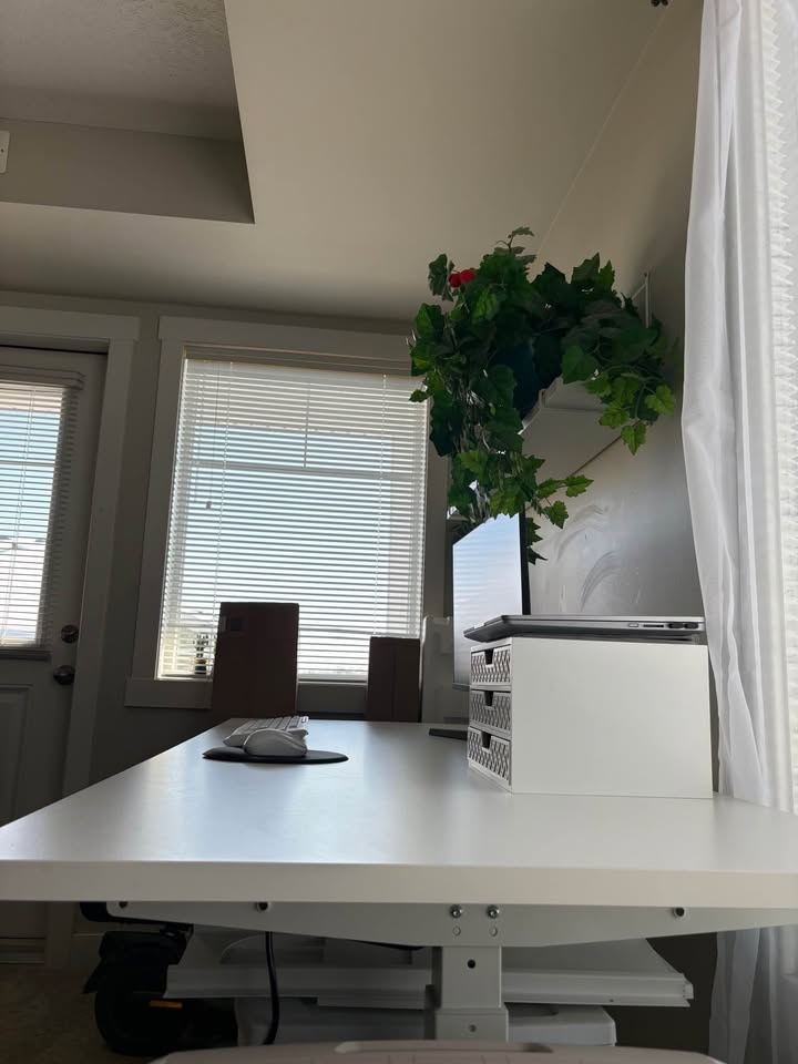 Desky Sit/Stand Desk w/ Cable & Power Channel - photo 2