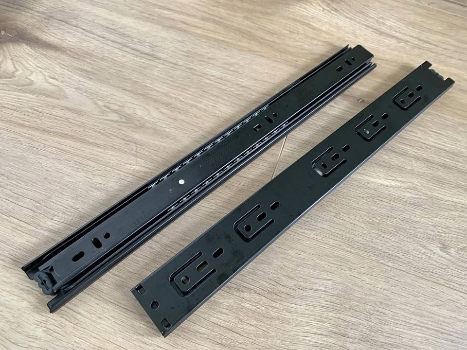 Brand New 3-Section Full Extension Drawer Slides, 16 inch