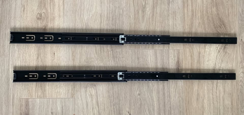 Brand New 3-Section Full Extension Drawer Slides, 16 inch - photo 3
