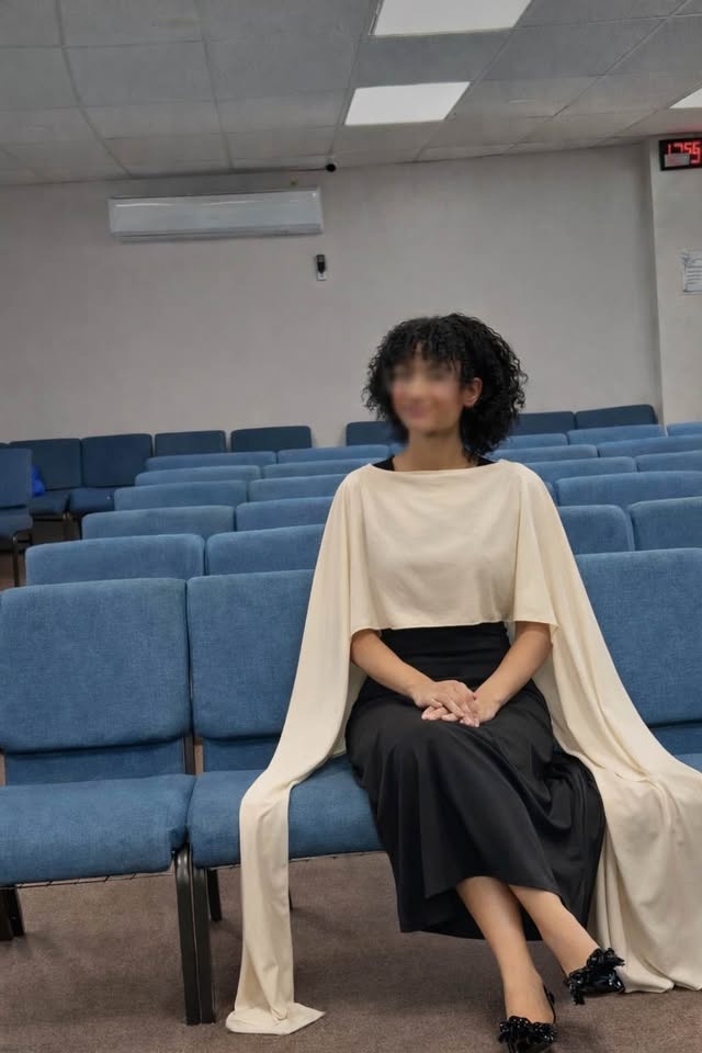 Batwing Sleeve Dress - Modest - photo 3