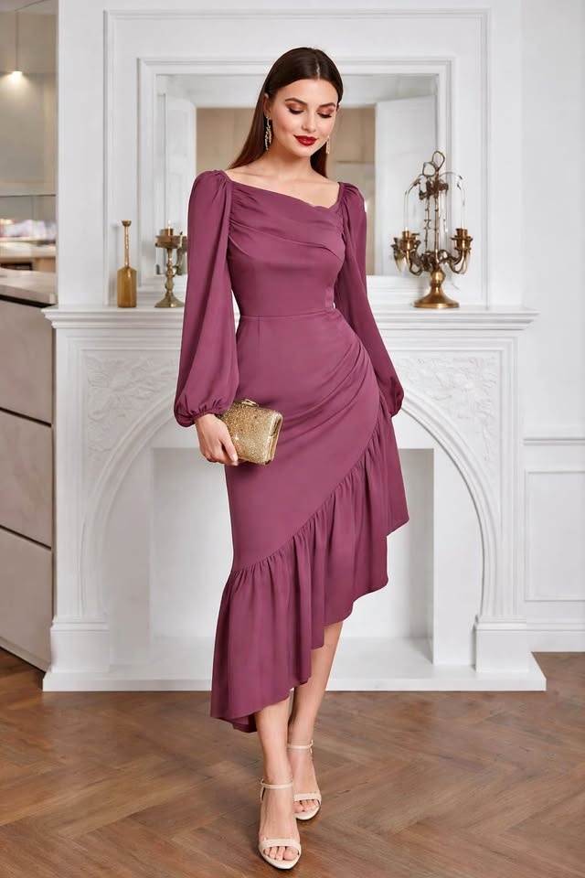 Elegant Midi Dress