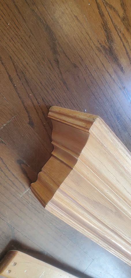 Oak mantel / wall shelf - photo 2