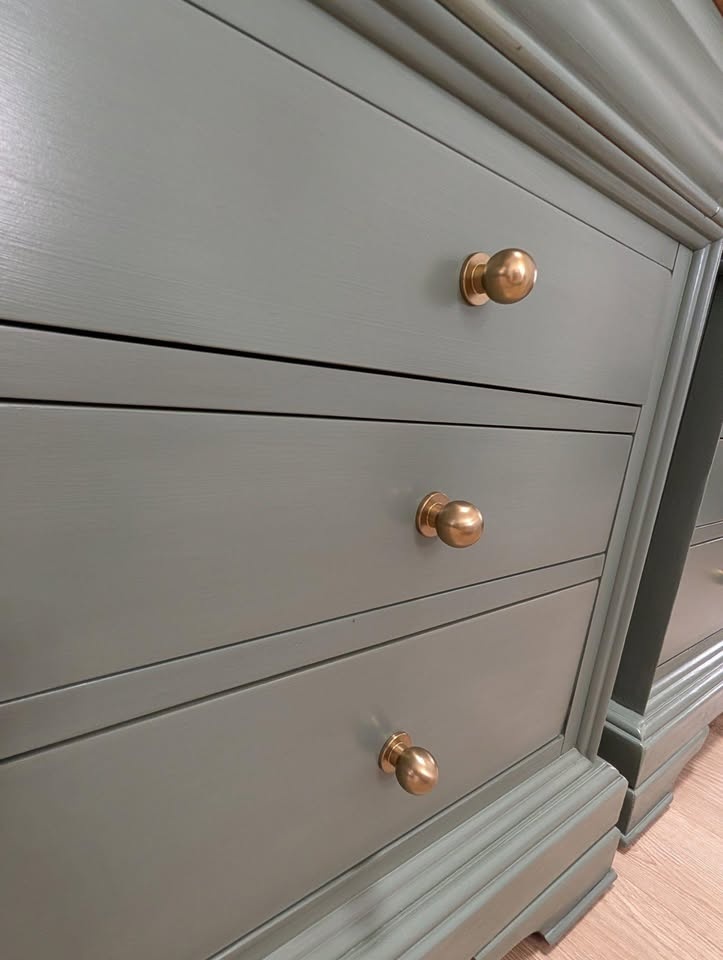 Oversized Wood Nightstands - Refinished - photo 3