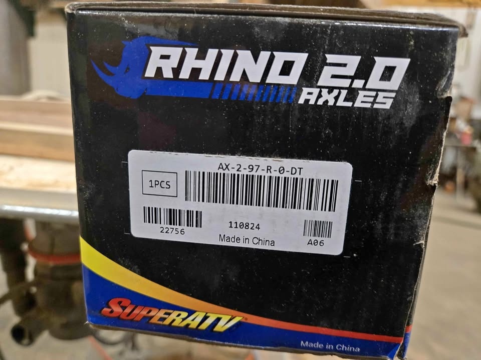 Yamaha Rmax Rear Axle