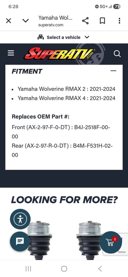 Yamaha Rmax Rear Axle - photo 4