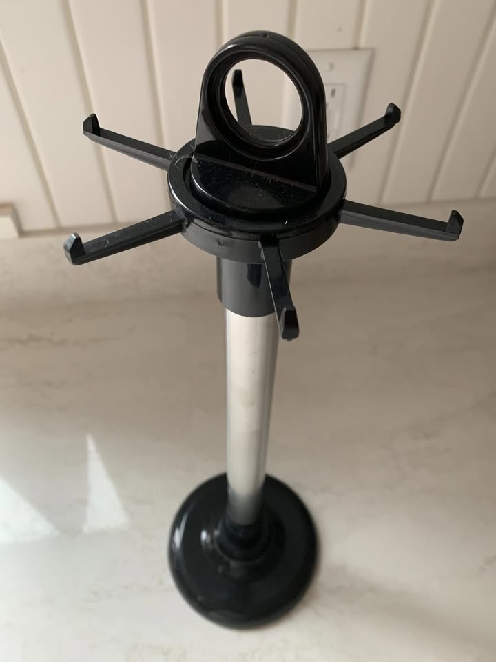 Brand New Stainless Steel 360° Rotating Kitchen Utensil Holder w - photo 4