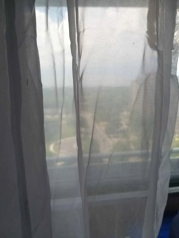 Sheer curtains 95 inch - 2 for $10 image indicator(3)