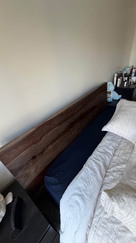 Solid Wood Bed + Mattress + 2 Nightstands + Dresser - photo 3