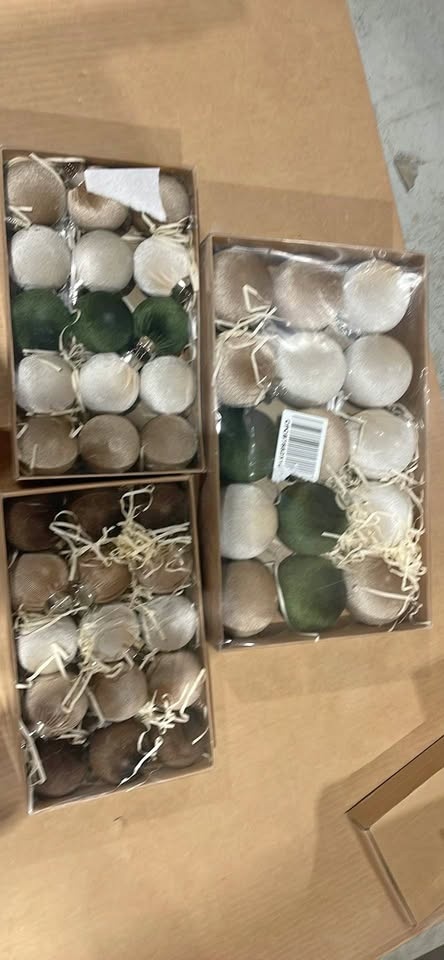 Christmas Tree Ornaments Velvet Balls - Christmas Decorations - photo 4
