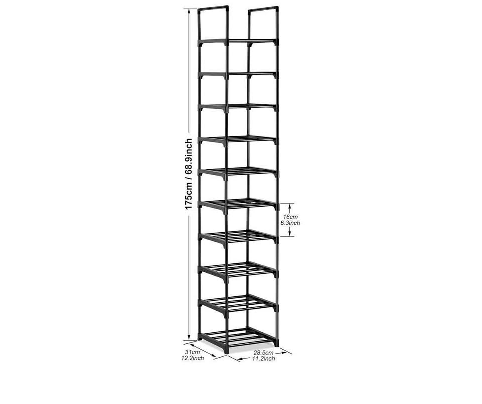 10 Tier Shoe Rack