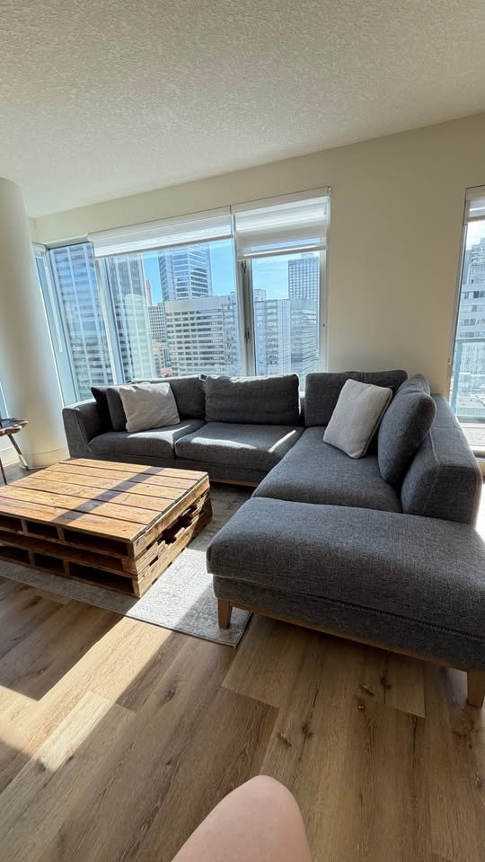 Moving Sale – Beautiful Sectional Sofa + Coffee Table - photo 3