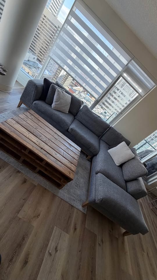 Moving Sale – Beautiful Sectional Sofa + Coffee Table - photo 4