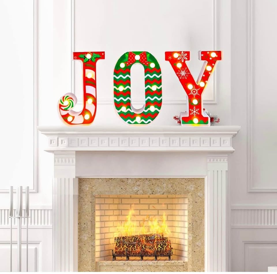 NEW Marquee Light Up Letters JOY LED Sign