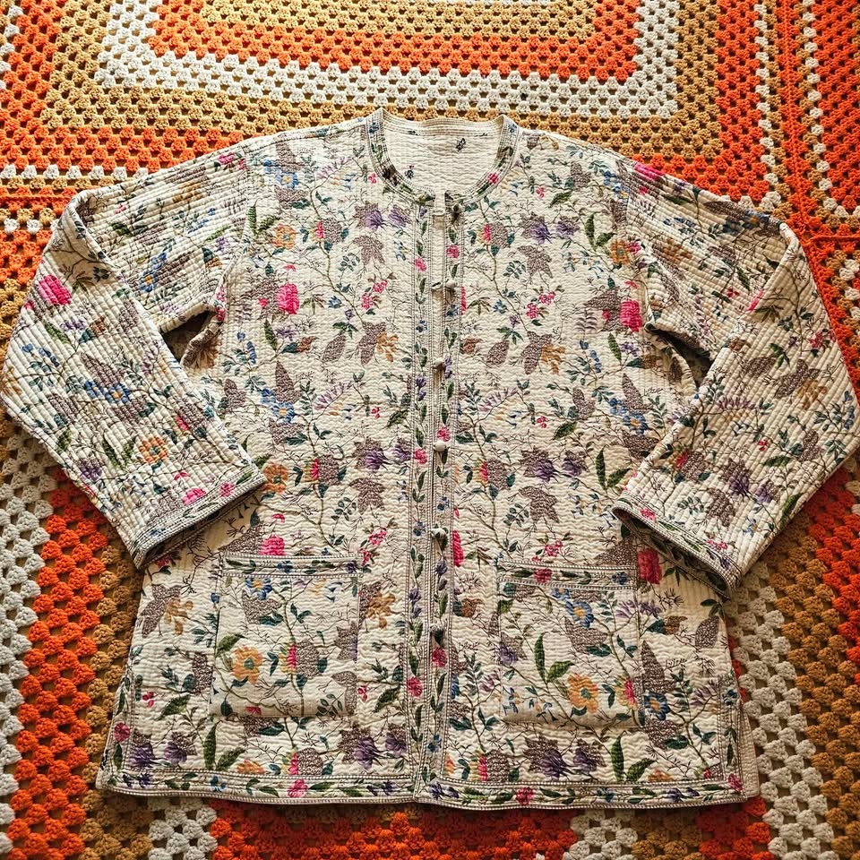 XL Reversible Quilted Floral Tang Jacket - photo 2