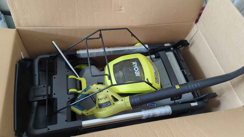 Ryobi 40V Lawn Mower & String Trimmer Set - photo 2