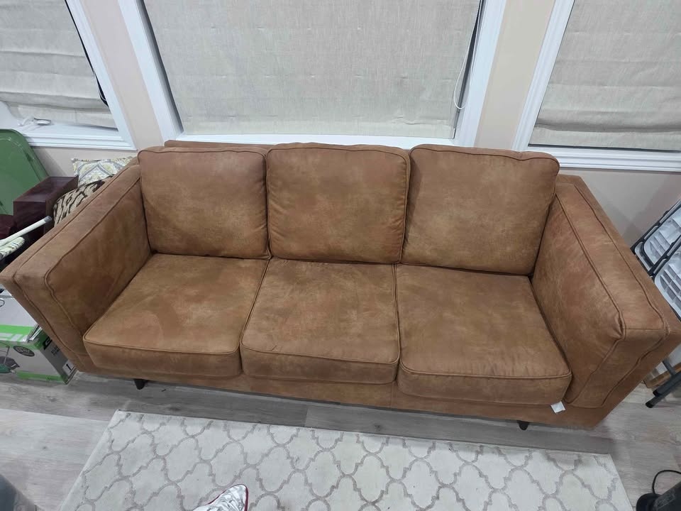 3+2 Leather Sofa Set - photo 4