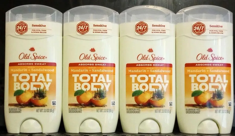 Old Spice Total Body Deodorant 4-pack thumbnail