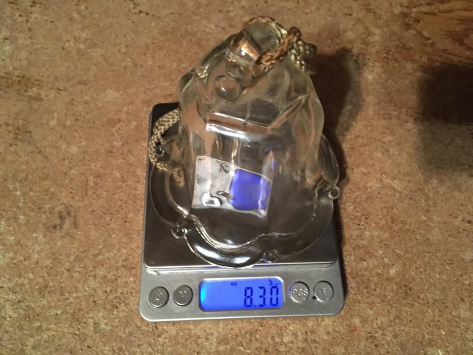 VINTAGE CRYSTAL BELL ON ROPE 4.25" - photo 3
