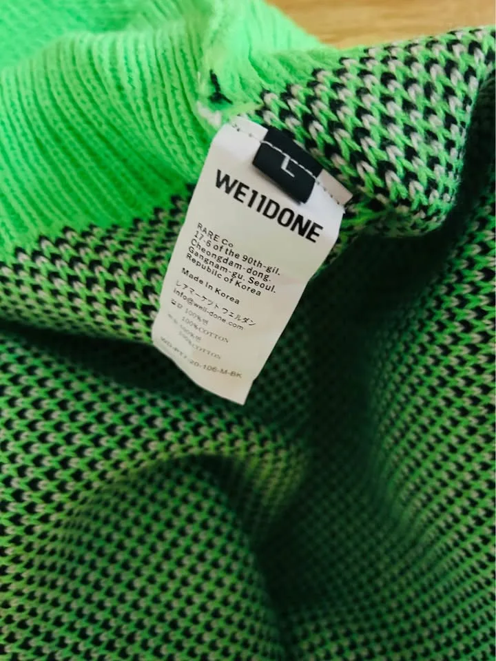 We11done Men’s Sweater – Size XL, Almost New image indicator(4)